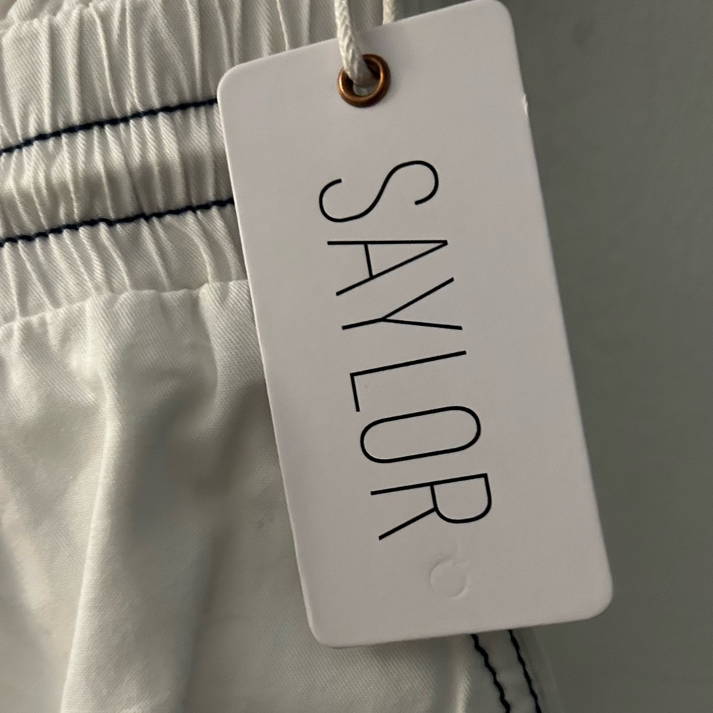 SAYLOR Bijou Romper Size Small in White - Picture 11 of 12